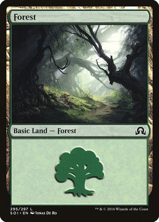 Forest (295) [Shadows over Innistrad] | Mega City Incorporated