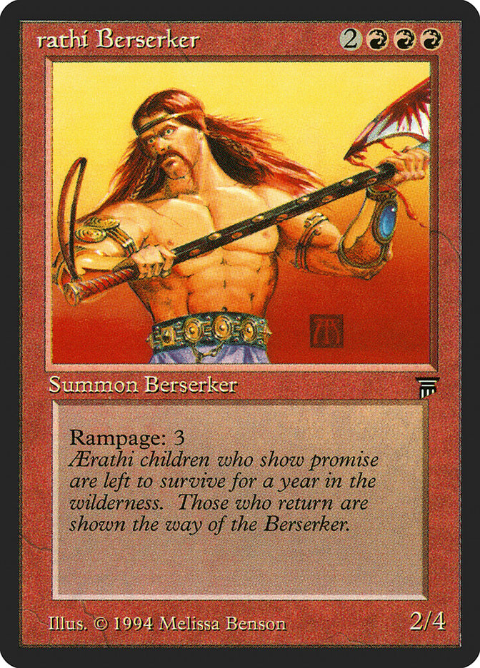 Aerathi Berserker [Legends] | Mega City Incorporated