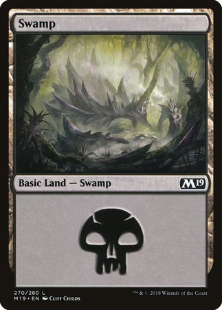 Swamp (270) [Core Set 2019] | Mega City Incorporated