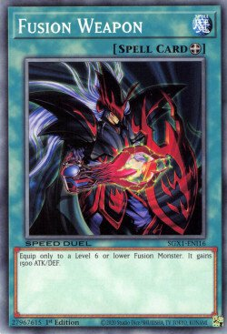 Fusion Weapon [SGX1-ENI16] Common | Mega City Incorporated
