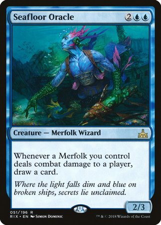 Seafloor Oracle [Rivals of Ixalan] | Mega City Incorporated