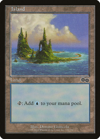 Island (338) [Urza's Saga] | Mega City Incorporated