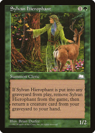 Sylvan Hierophant [Weatherlight] | Mega City Incorporated