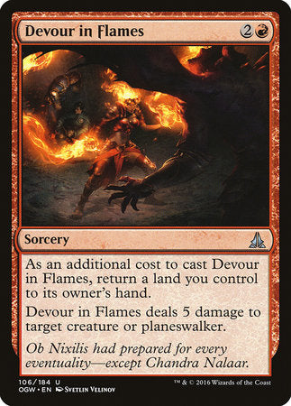 Devour in Flames [Oath of the Gatewatch] | Mega City Incorporated