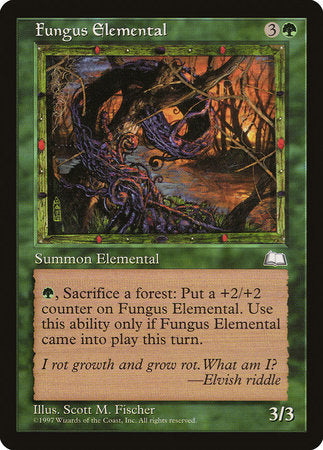 Fungus Elemental [Weatherlight] | Mega City Incorporated