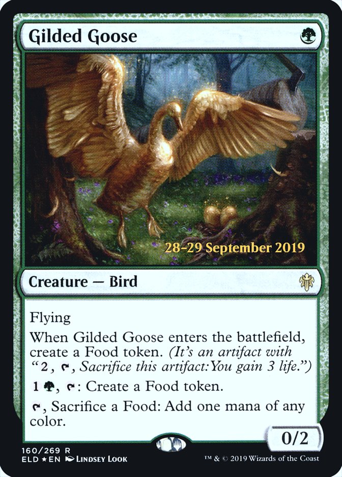 Gilded Goose  [Throne of Eldraine Prerelease Promos] | Mega City Incorporated