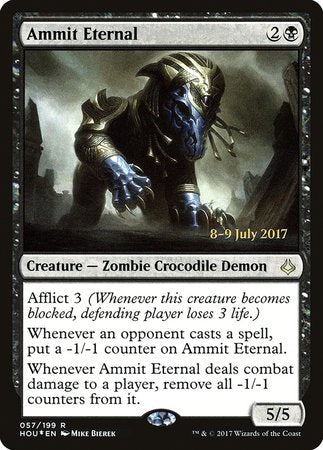 Ammit Eternal [Hour of Devastation Promos] | Mega City Incorporated