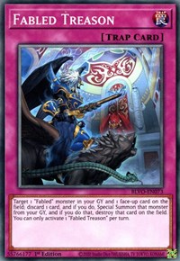 Fabled Treason [BLVO-EN073] Common | Mega City Incorporated