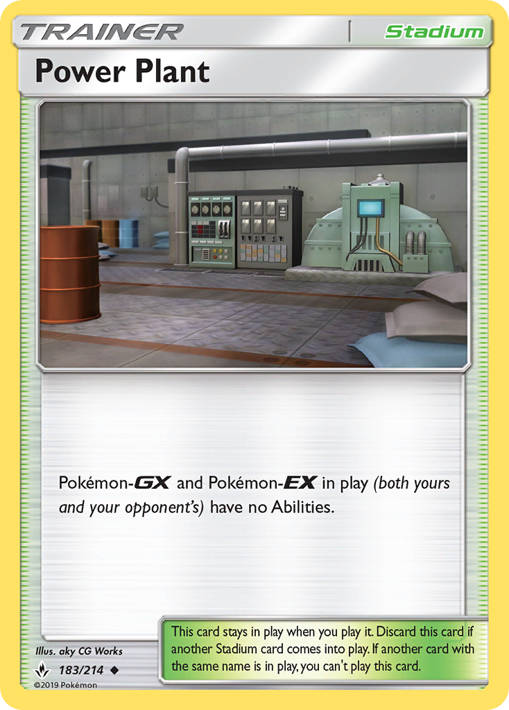 Power Plant (183/214) [Sun & Moon: Unbroken Bonds] | Mega City Incorporated