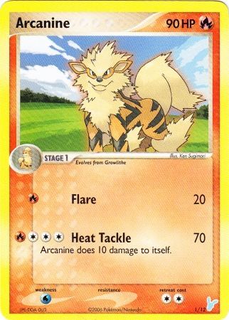 Arcanine (1/12) [EX: Trainer Kit 2 - Minun] | Mega City Incorporated