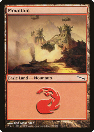 Mountain (300) [Mirrodin] | Mega City Incorporated