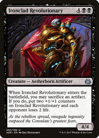 Ironclad Revolutionary [Aether Revolt] | Mega City Incorporated