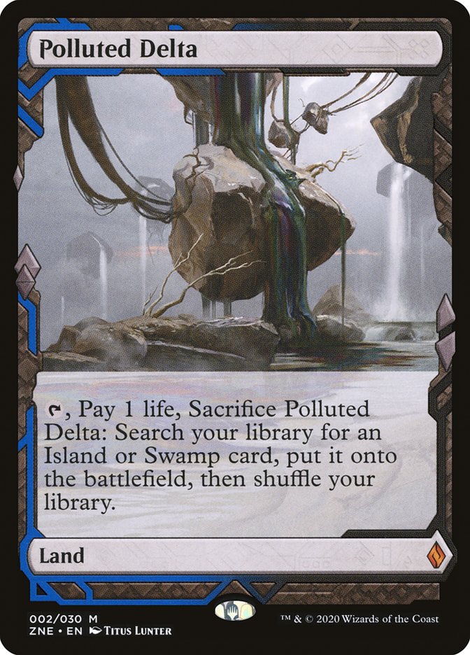 Polluted Delta [Zendikar Rising Expeditions] | Mega City Incorporated