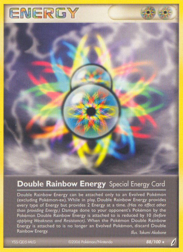 Double Rainbow Energy (88/100) [EX: Crystal Guardians] | Mega City Incorporated