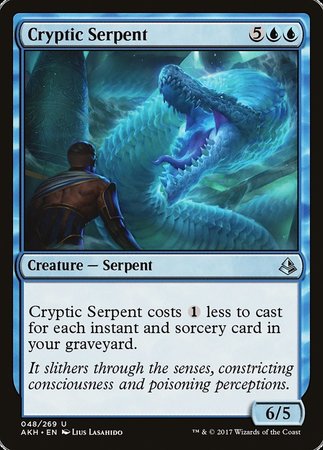 Cryptic Serpent [Amonkhet] | Mega City Incorporated