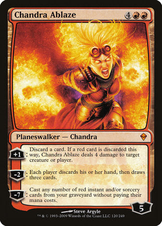 Chandra Ablaze [Zendikar] | Mega City Incorporated