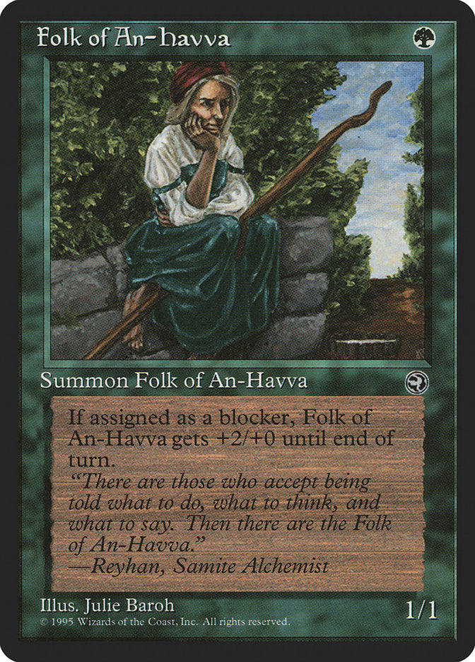 Folk of An-Havva (Reyhan Flavor Text) [Homelands] | Mega City Incorporated