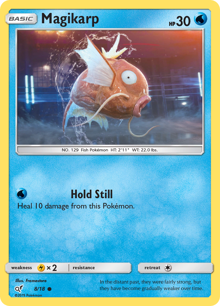 Magikarp (8/18) [Sun & Moon: Detective Pikachu] | Mega City Incorporated