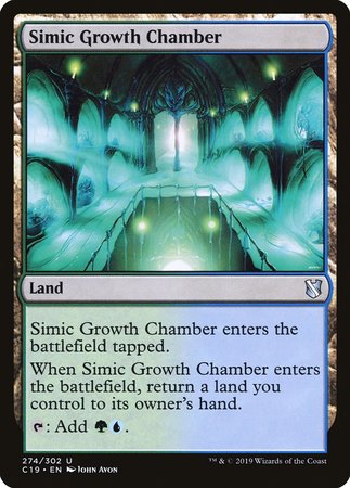 Simic Growth Chamber [Commander 2019] | Mega City Incorporated