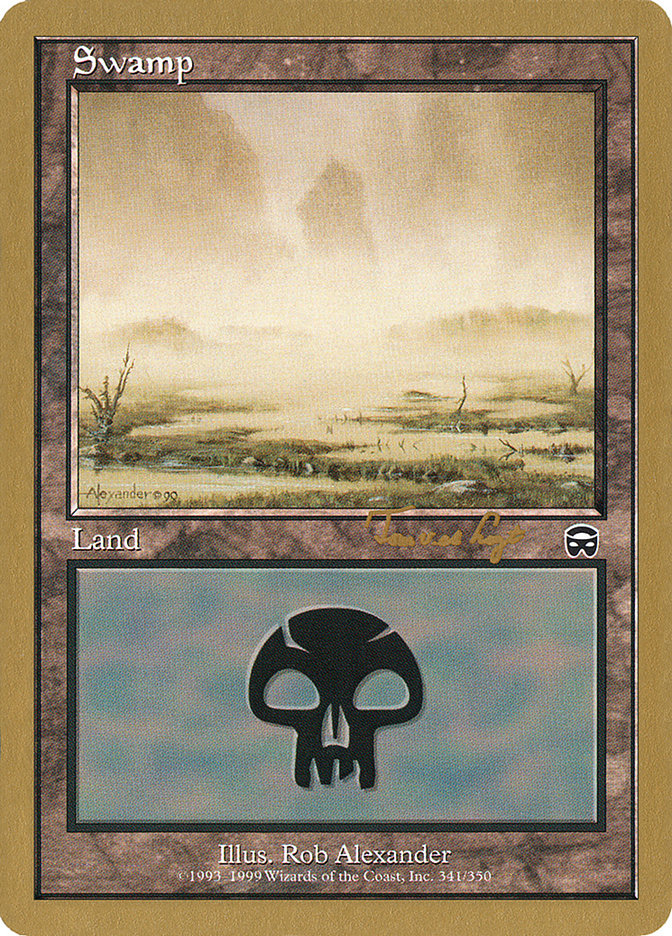 Swamp (tvdl341) (Tom van de Logt) [World Championship Decks 2001] | Mega City Incorporated