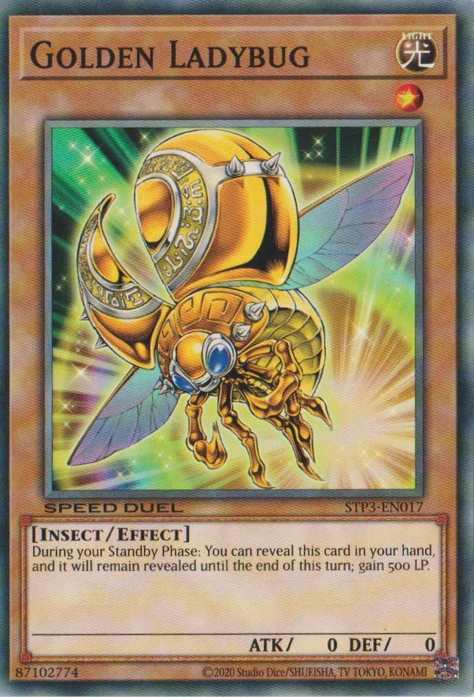 Golden Ladybug [STP3-EN017] Common | Mega City Incorporated