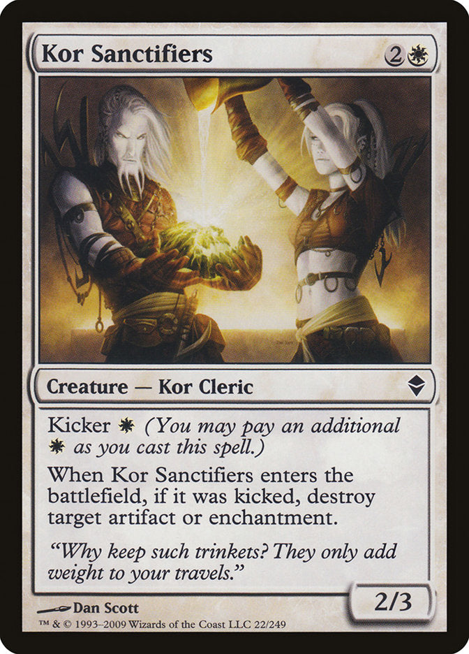 Kor Sanctifiers [Zendikar] | Mega City Incorporated