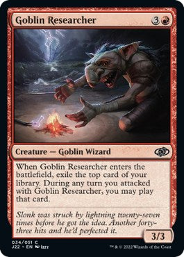 Goblin Researcher [Jumpstart 2022] | Mega City Incorporated