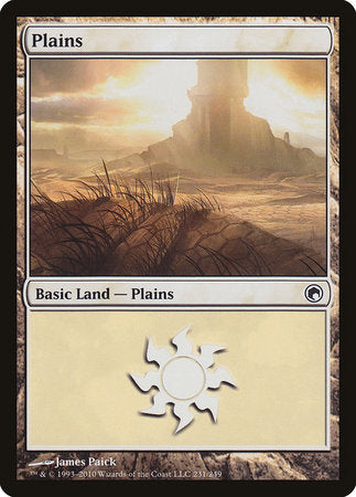 Plains (231) [Scars of Mirrodin] | Mega City Incorporated