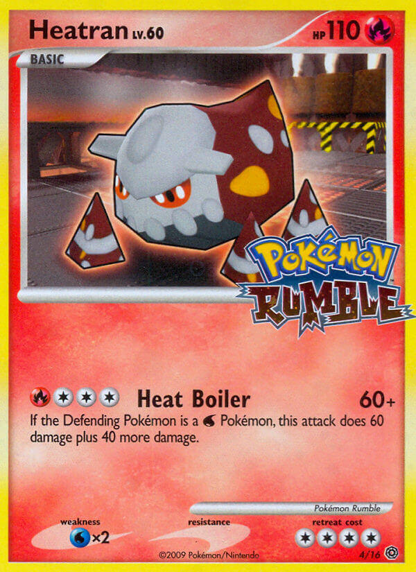 Heatran (4/16) [Pokémon Rumble] | Mega City Incorporated