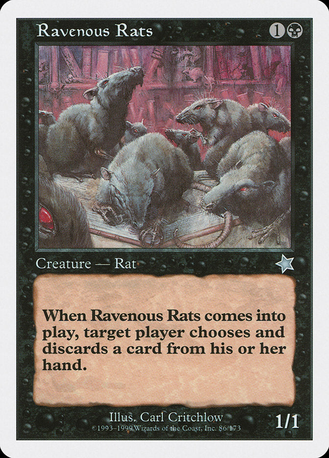 Ravenous Rats [Starter 1999] | Mega City Incorporated