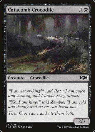 Catacomb Crocodile [Ravnica Allegiance] | Mega City Incorporated