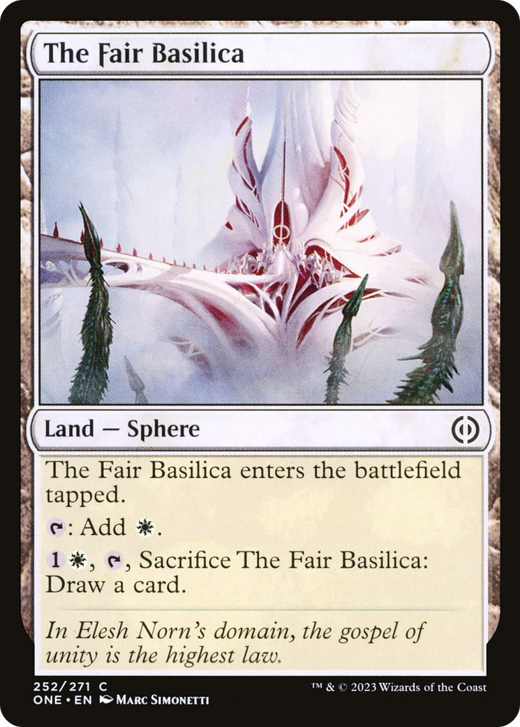 The Fair Basilica [Phyrexia: All Will Be One] | Mega City Incorporated