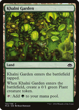 Khalni Garden [Planechase Anthology] | Mega City Incorporated