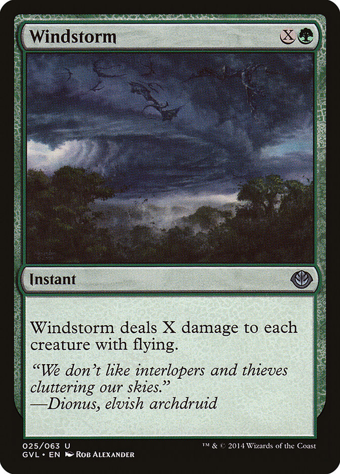 Windstorm (Garruk vs. Liliana) [Duel Decks Anthology] | Mega City Incorporated