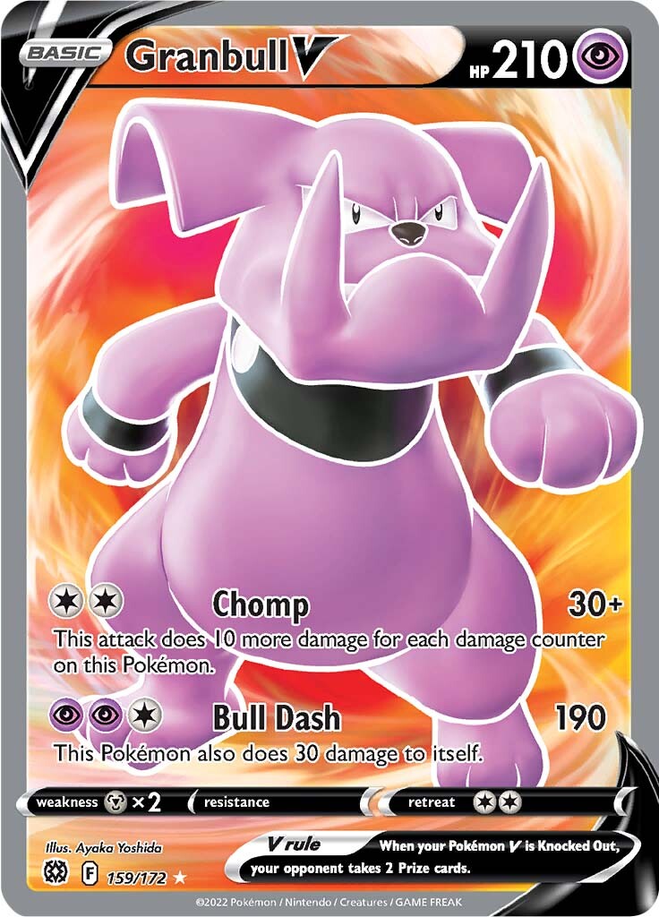 Granbull V (159/172) [Sword & Shield: Brilliant Stars] | Mega City Incorporated