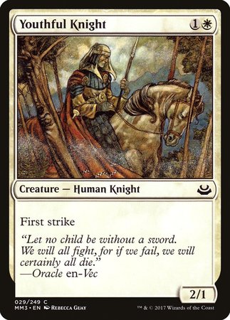 Youthful Knight [Modern Masters 2017] | Mega City Incorporated