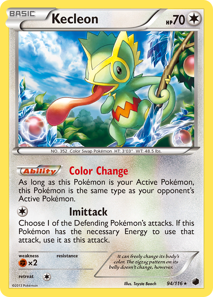 Kecleon (94/116) [Black & White: Plasma Freeze] | Mega City Incorporated