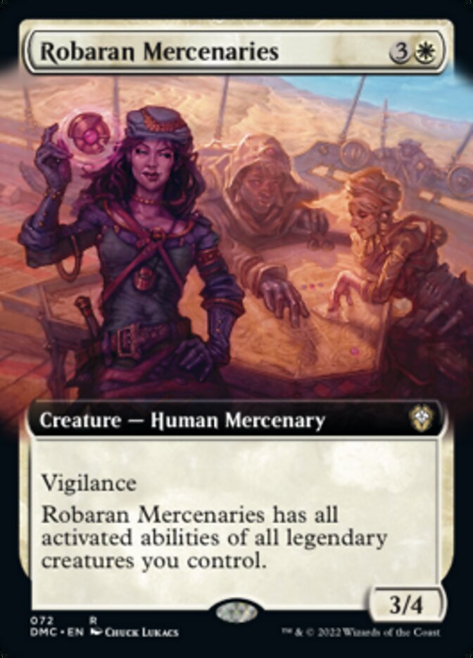 Robaran Mercenaries (Extended Art) [Dominaria United Commander] | Mega City Incorporated