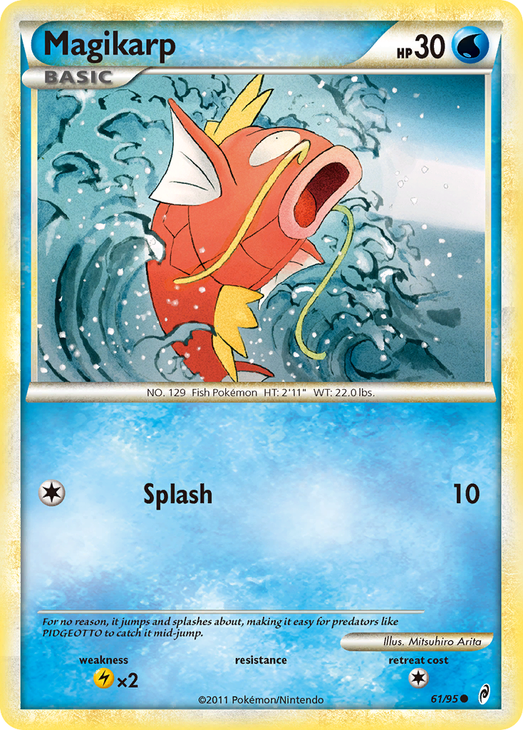 Magikarp (61/95) [HeartGold & SoulSilver: Call of Legends] | Mega City Incorporated