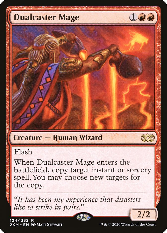 Dualcaster Mage [Double Masters] | Mega City Incorporated