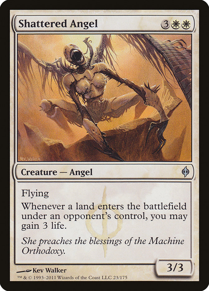 Shattered Angel [New Phyrexia] | Mega City Incorporated