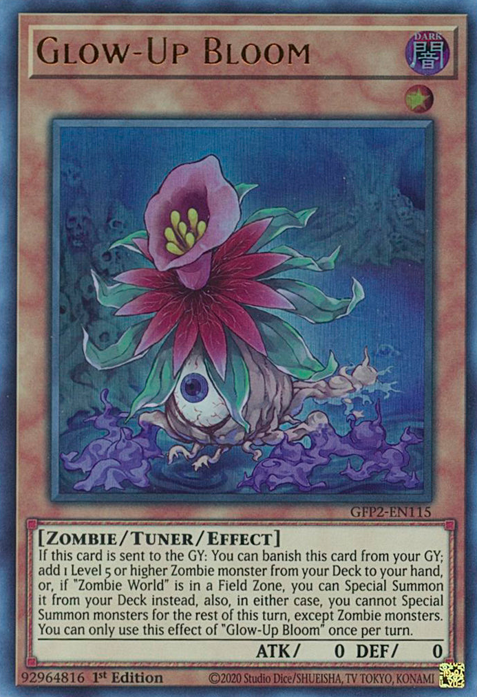 Glow-Up Bloom [GFP2-EN115] Ultra Rare | Mega City Incorporated