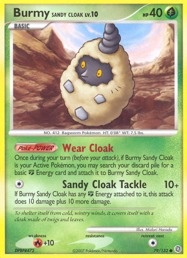 Burmy Sandy Cloak (79/132) [Diamond & Pearl: Secret Wonders] | Mega City Incorporated