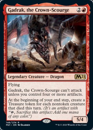 Gadrak, the Crown-Scourge [Core Set 2021] | Mega City Incorporated