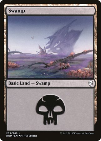 Swamp (259) [Dominaria] | Mega City Incorporated