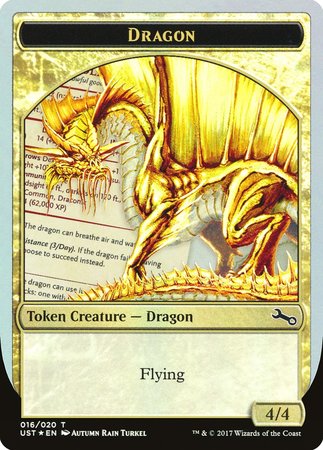 Gold Dragon Token [Unstable Tokens] | Mega City Incorporated