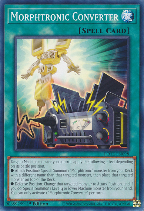 Morphtronic Converter [POTE-EN098] Common | Mega City Incorporated