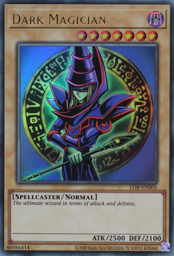 Dark Magician (25th Anniversary) [LOB-EN005] Ultra Rare | Mega City Incorporated