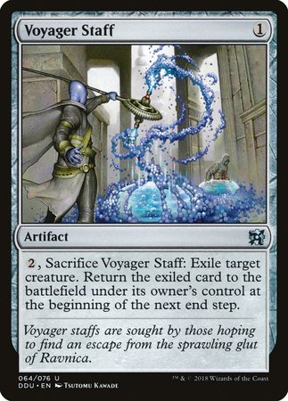 Voyager Staff [Duel Decks: Elves vs. Inventors] | Mega City Incorporated