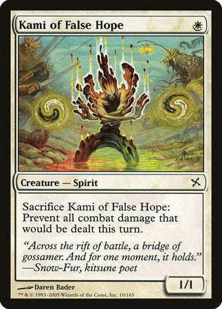 Kami of False Hope [Betrayers of Kamigawa] | Mega City Incorporated